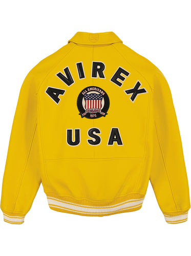 Avirex icon jacket (gold)