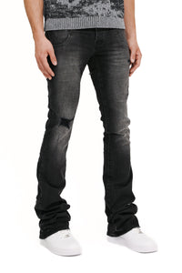Purple Brand Onyx Coated Double Waist (BLACK)