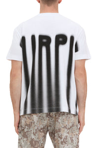 Purple Brand Textured Jersey Ss Tee (White)