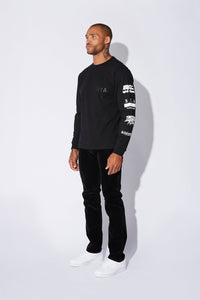 RTA L/s Tee (Black)