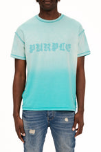 Load image into Gallery viewer, Purple Brand Textured Inside Out Tee (GREEN)