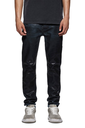 Purple Brand Skinny Black Coated Indigo (Black)