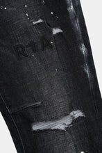 Load image into Gallery viewer, RTA Clayton Jean | Distressed Charcoal Paint