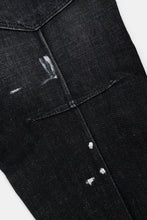 Load image into Gallery viewer, RTA Clayton Jean | Distressed Charcoal Paint