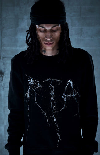 RTA Charles | Black Cracked Logo