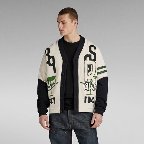 G-STAR holiday cardigan sw (WHITEBAIT)