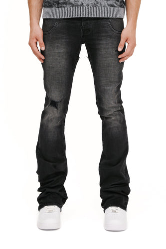 Purple Brand Onyx Coated Double Waist (BLACK)