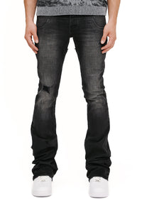 Purple Brand Onyx Coated Double Waist (BLACK)